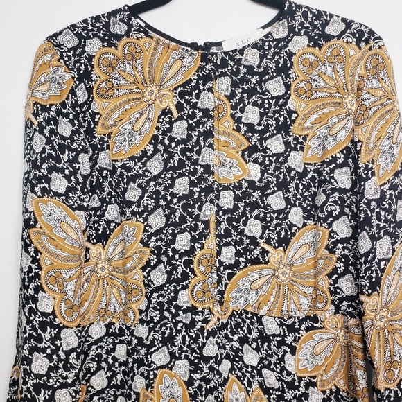 A.L.C Trixie dress white black and camel - Picture 4 of 9